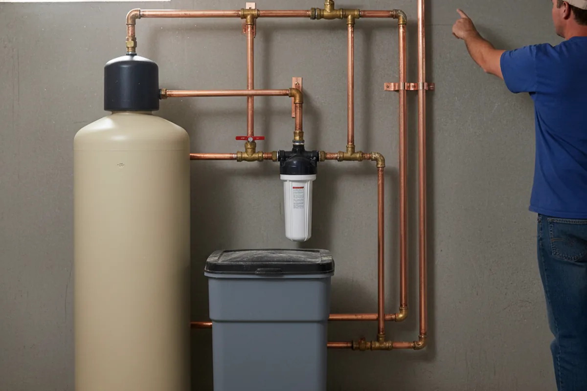 Whole-house water treatment system installed in Belton